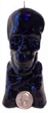 black skull candle - Black and White Magic, Voodoo and Witchcraft